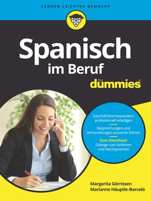 cover image of Spanisch im Beruf f&uuml;r Dummies